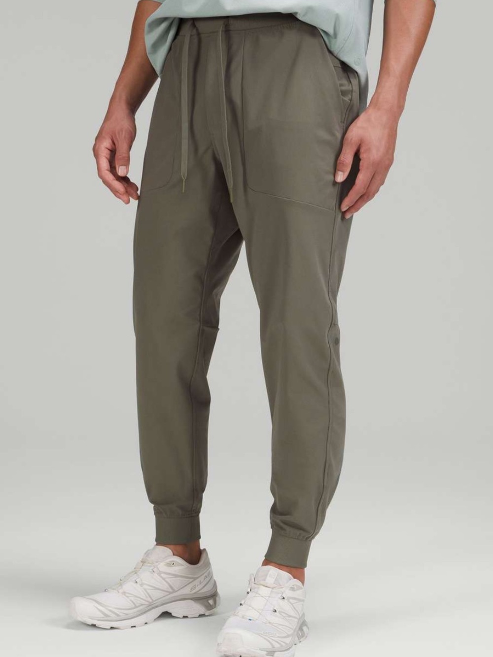Lululemon Men's Sage Green ABC Jogger Pants - Comfortable Casual Fit large
